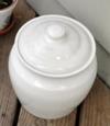Ceramic jar for compost scraps