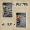 Before and After of Upright Freezer