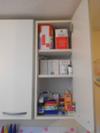 Organized medicine cabinet