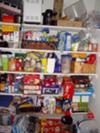 Our bigger pantry before :(
