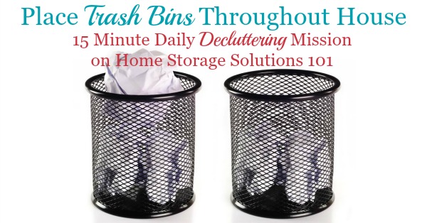 Trash Can With Garbage Bags Household Large Capacity Trash - Temu