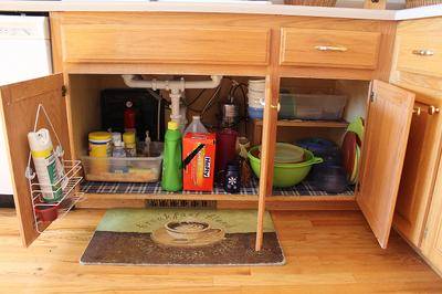 Under Kitchen Sink Cabinet Organization Ideas You Can Use