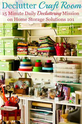 Craft Bin Clean With Me  Organize and Declutter Art Supplies with