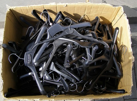 Kids Recycled Plastic Hangers - Black