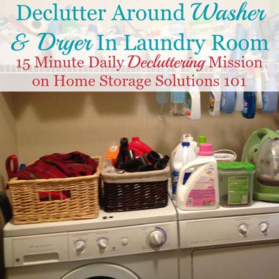 How To Declutter Your Laundry Room