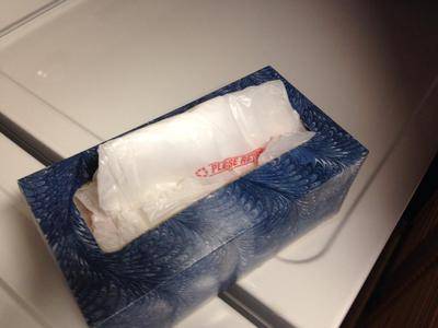 DIY Plastic Shopping Bag Dispenser  Recycled Tissue Box - You Make It  Simple