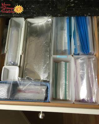 How to Organize Ziplock Bags (With or Without a Drawer!) 