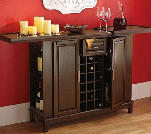 liquor storage cabinet