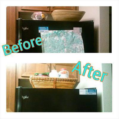How To Declutter Refrigerator Front &amp; Top