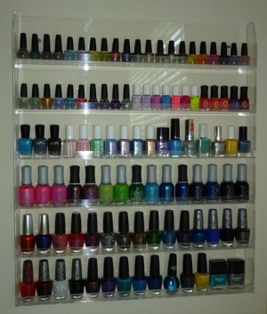 nail polish rack