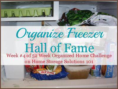Upright Freezer Organizer