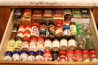 Spice drawer