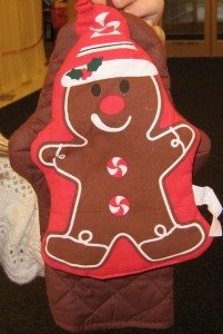 gingerbread potholder