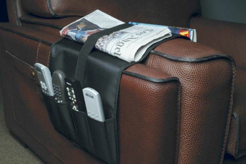 remote control armchair caddy