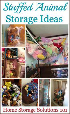 cargo net stuffed animal storage