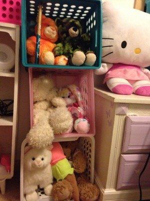 DIY stuffed animal zoo