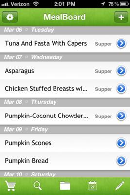 meal plan